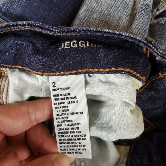 American Eagle Outfitters Ripped Distressed Jeggings Size 2 - Picture 7 of 7